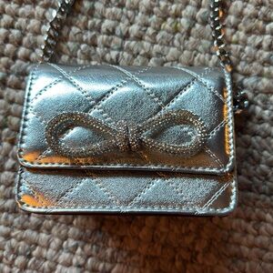 ALDO crossbody silver bag